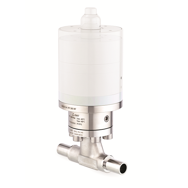 Bellows high pressure valve for HP, UHP, corrosive gases and fluids – HP2000 (pneumatic version)
